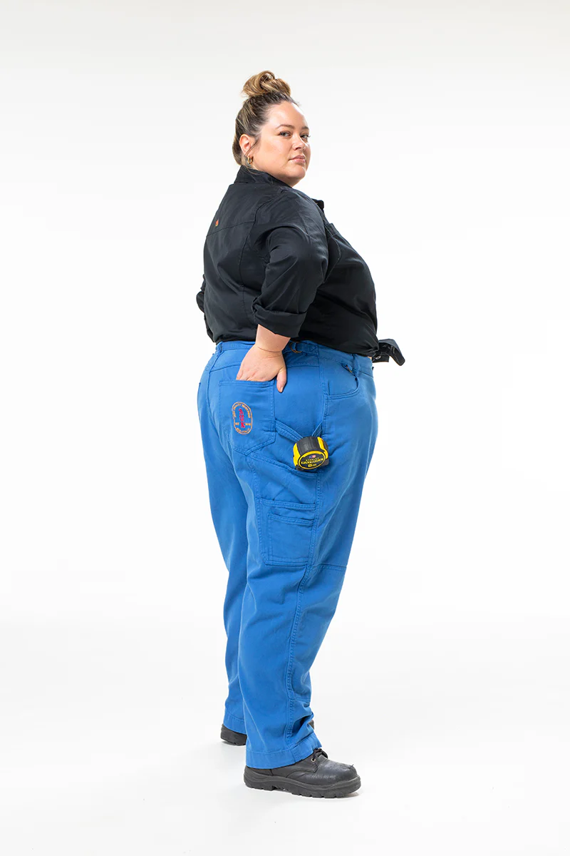 2 Way Work Pants - Blue Tongue - Image 3