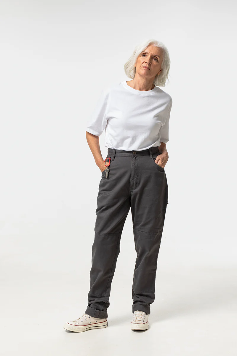 2 Way Work Pants - Grey - Image 7