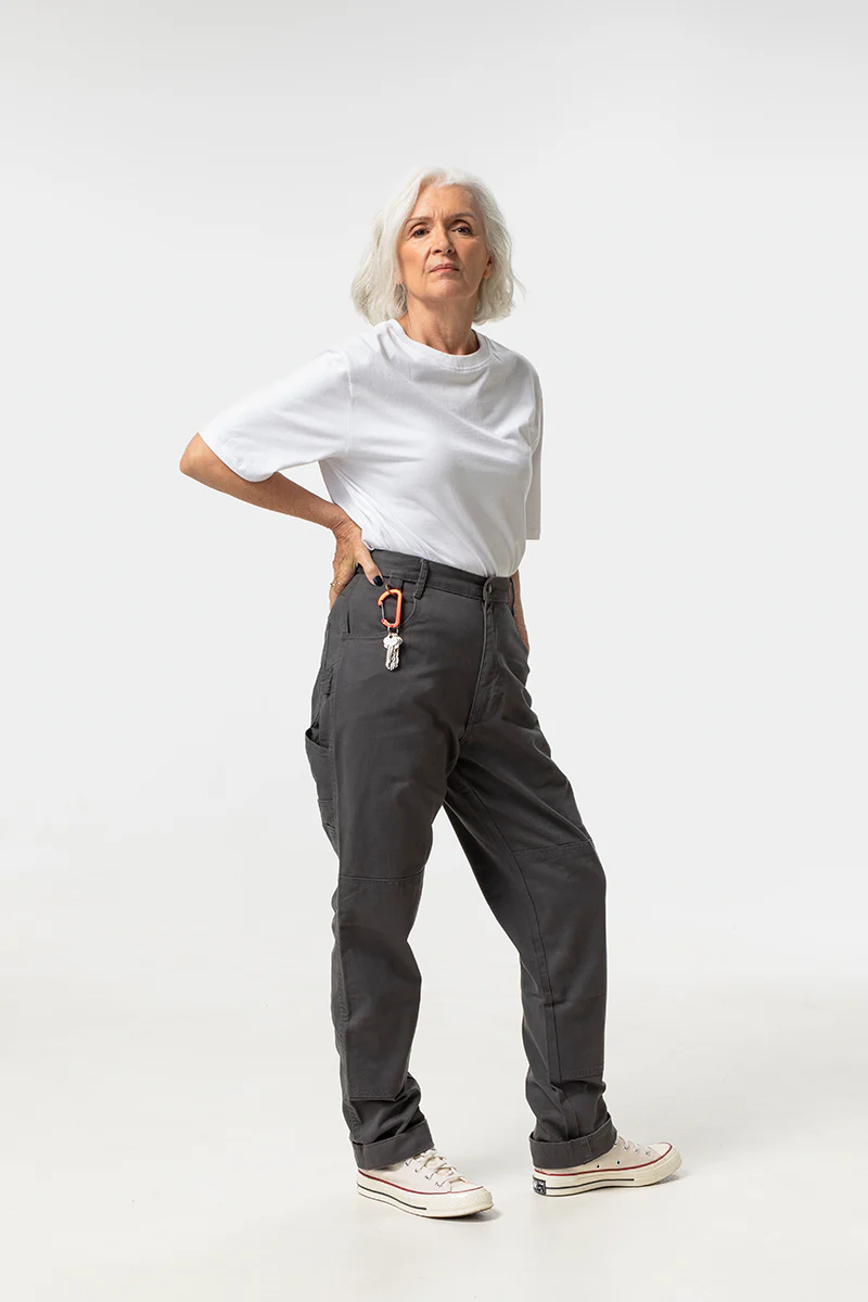 2 Way Work Pants - Grey - Image 8