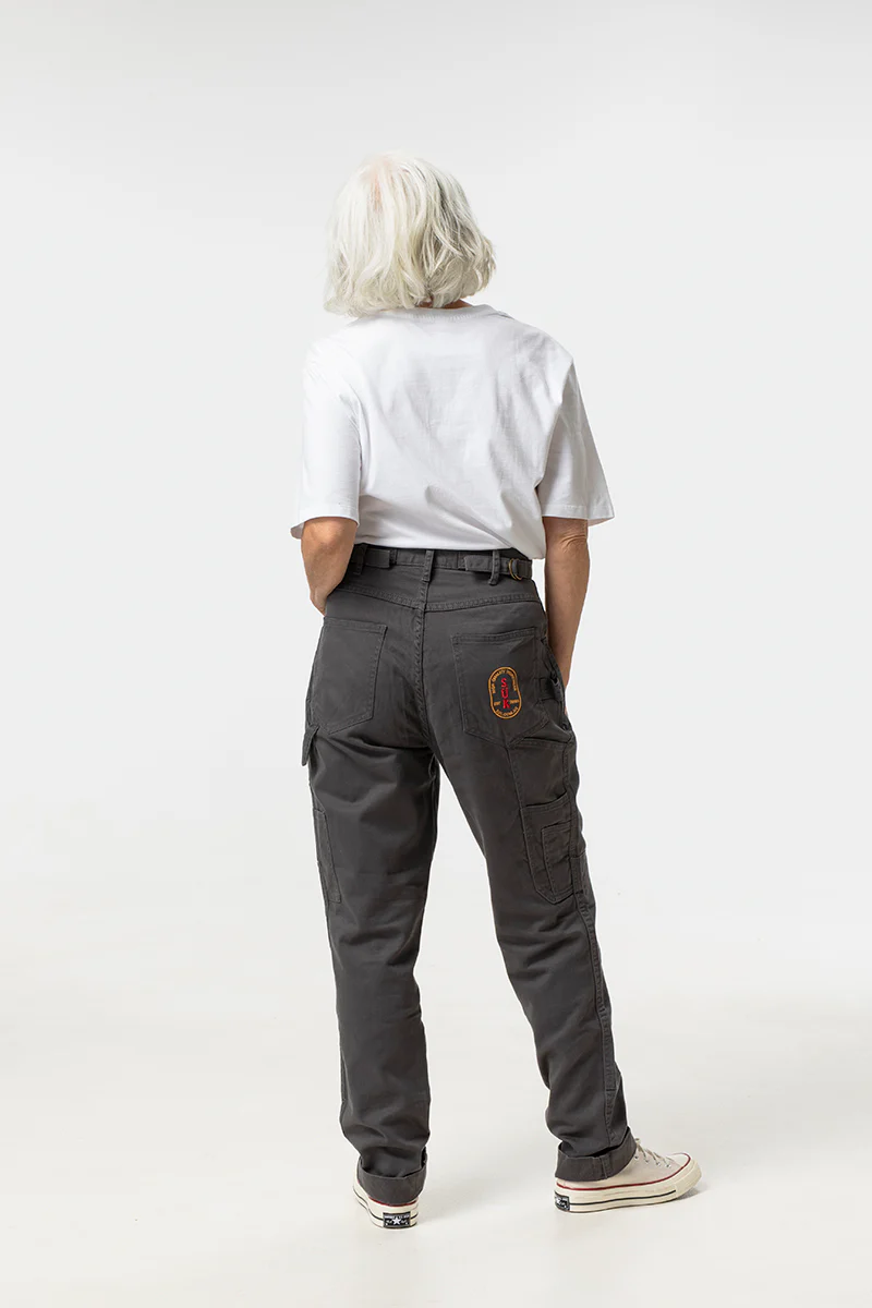 2 Way Work Pants - Grey - Image 9