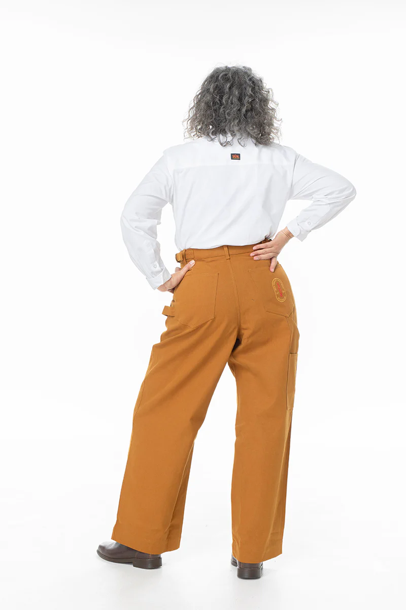 Canvas Construction Pants - Dingo - Image 2