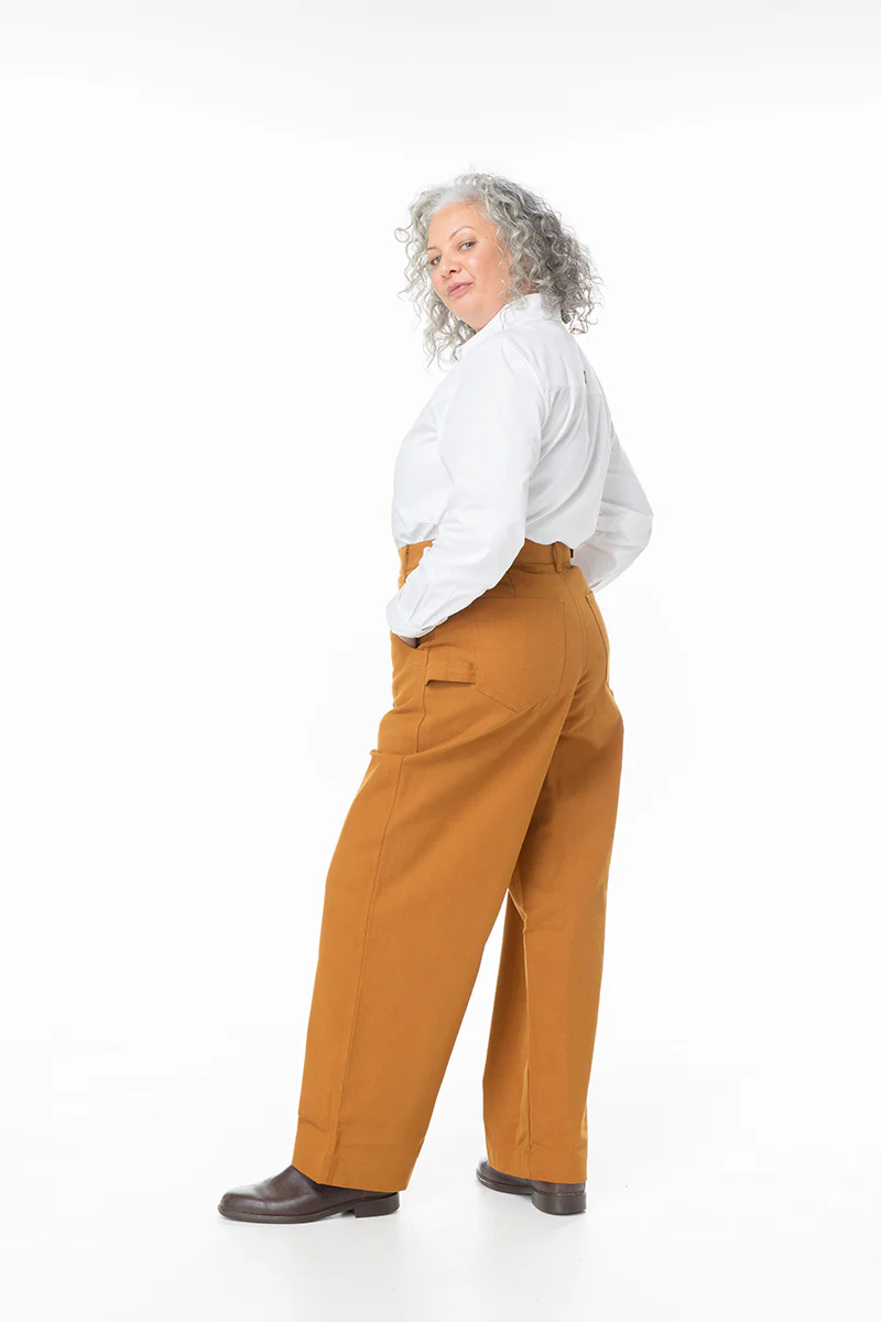 Canvas Construction Pants - Dingo - Image 3