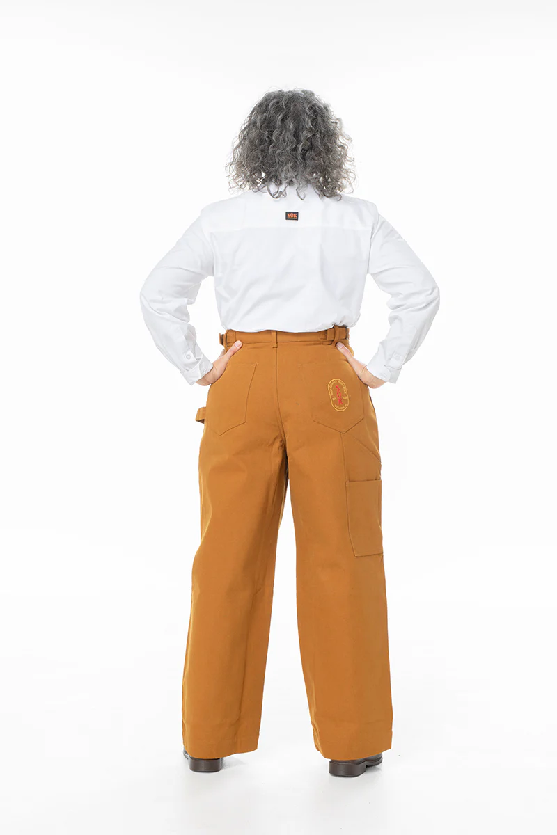 Canvas Construction Pants - Dingo - Image 4