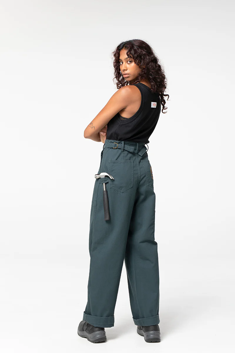 Construction Pants - Green - Image 4