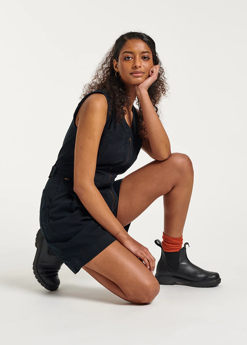 Cropped Yard Suit - Short - Black - Image 9