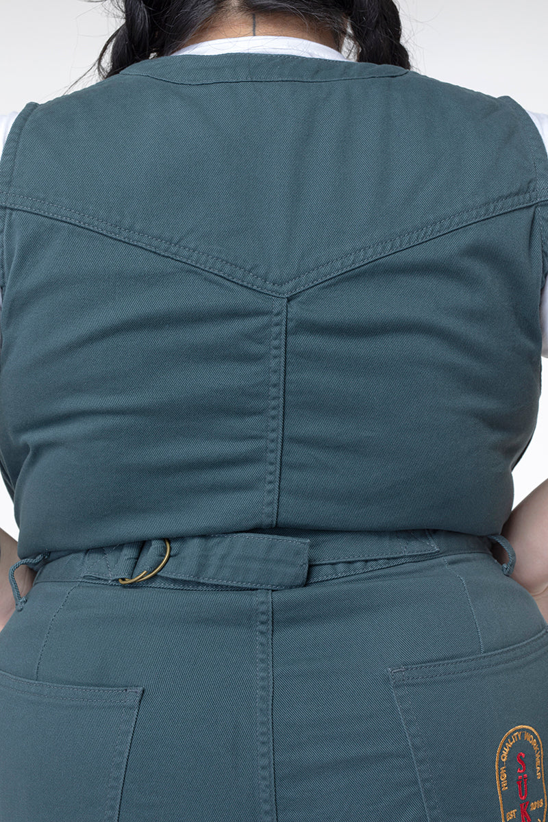 Cropped Yard Suit - Short - Green - Image 10