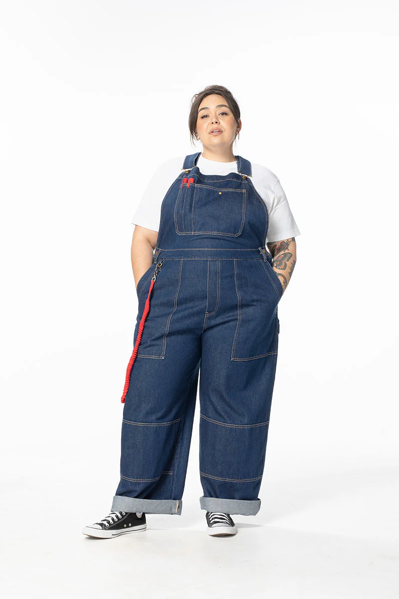 Denim Brumby Suit - Mid Blue - Image 10