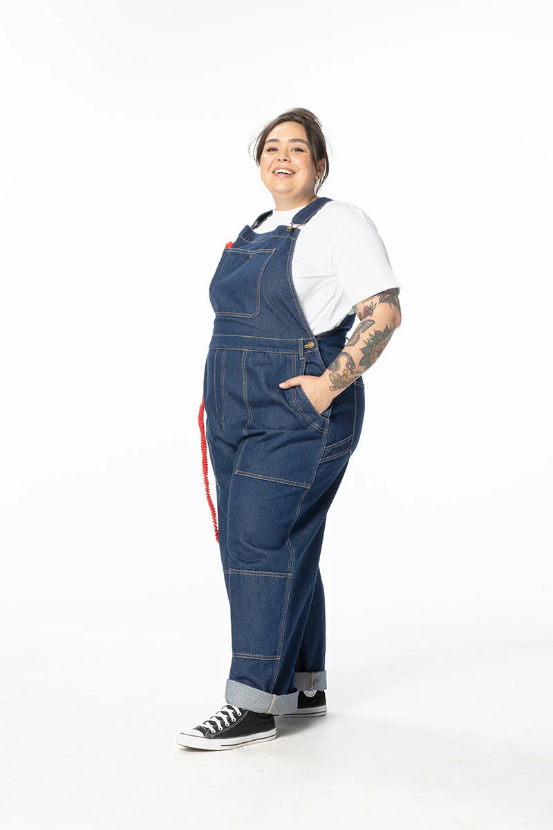 Denim Brumby Suit - Mid Blue - Image 11