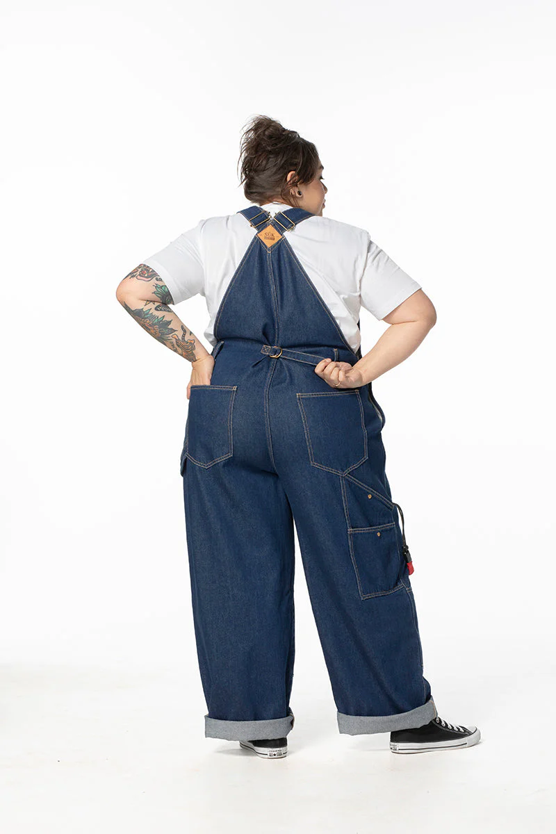 Denim Brumby Suit - Mid Blue - Image 12