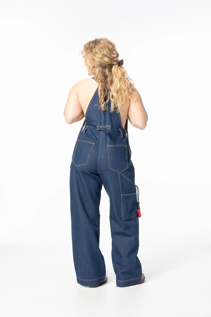 Denim Brumby Suit - Mid Blue - Image 5