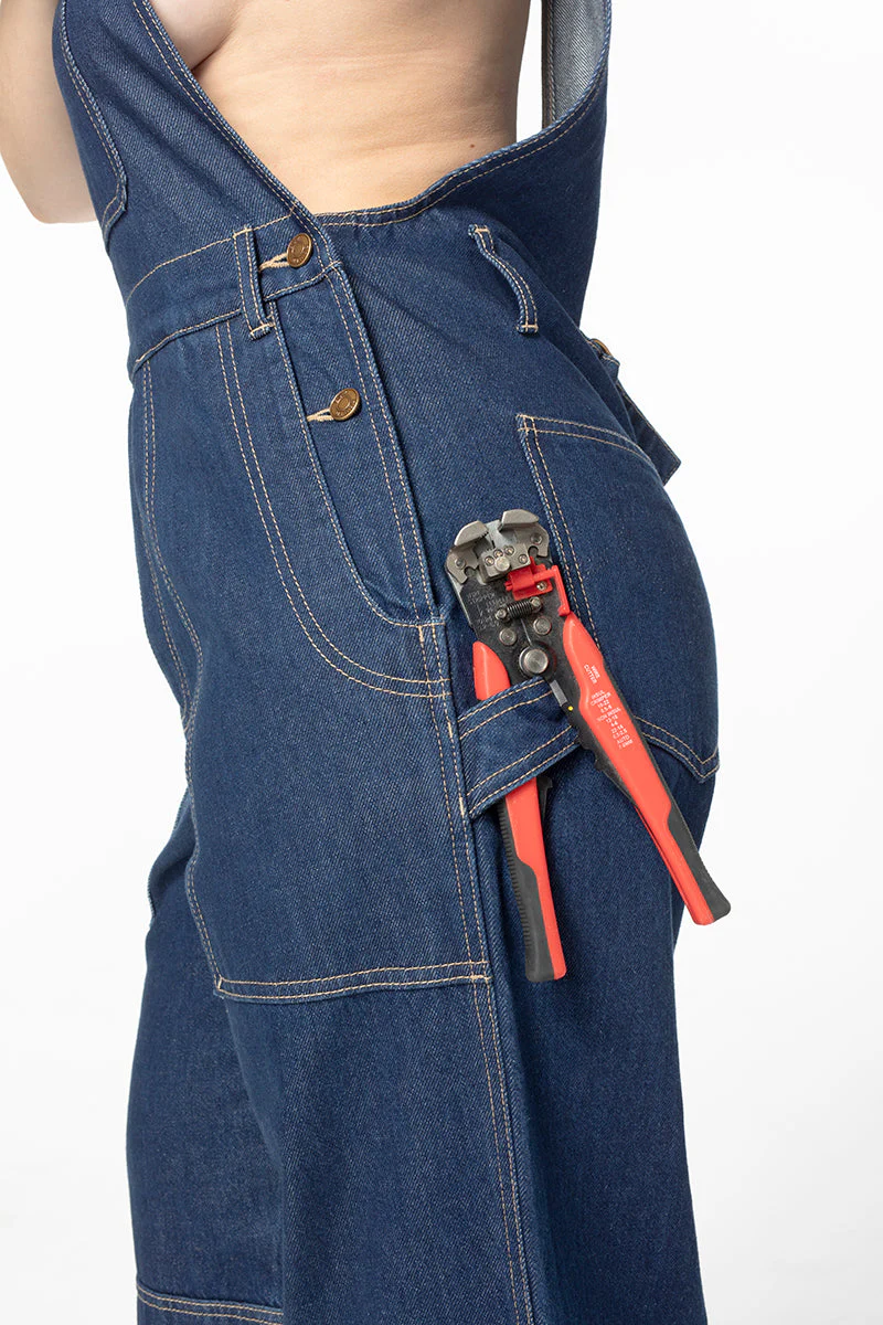 Denim Brumby Suit - Mid Blue - Image 7