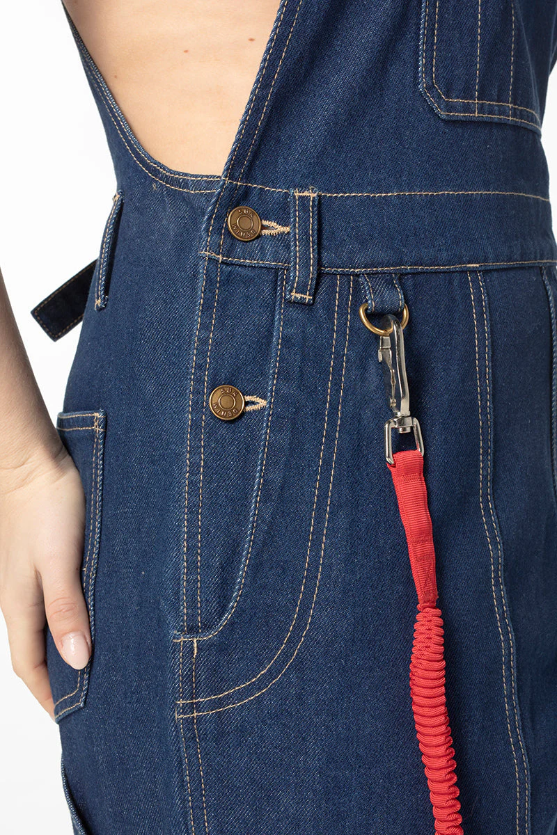 Denim Brumby Suit - Mid Blue - Image 8