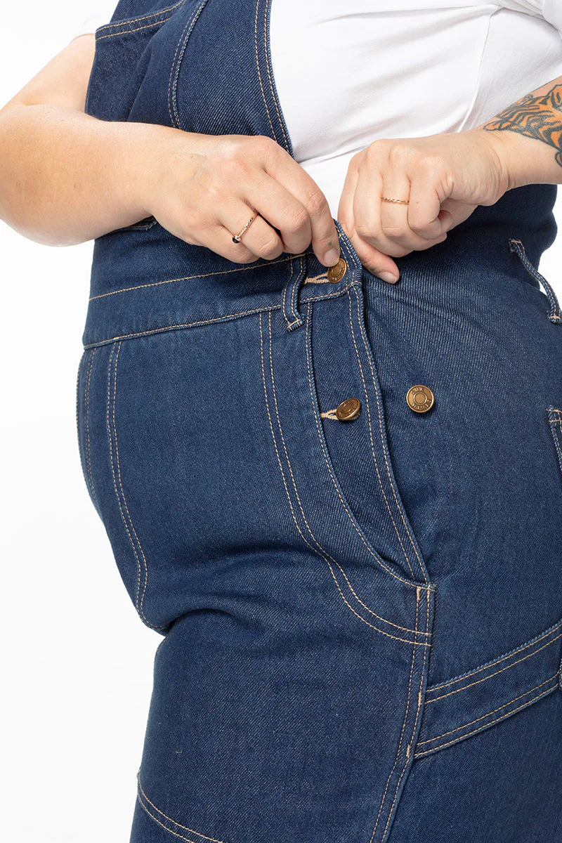 Denim Cropped Brumby Suit - Image 5