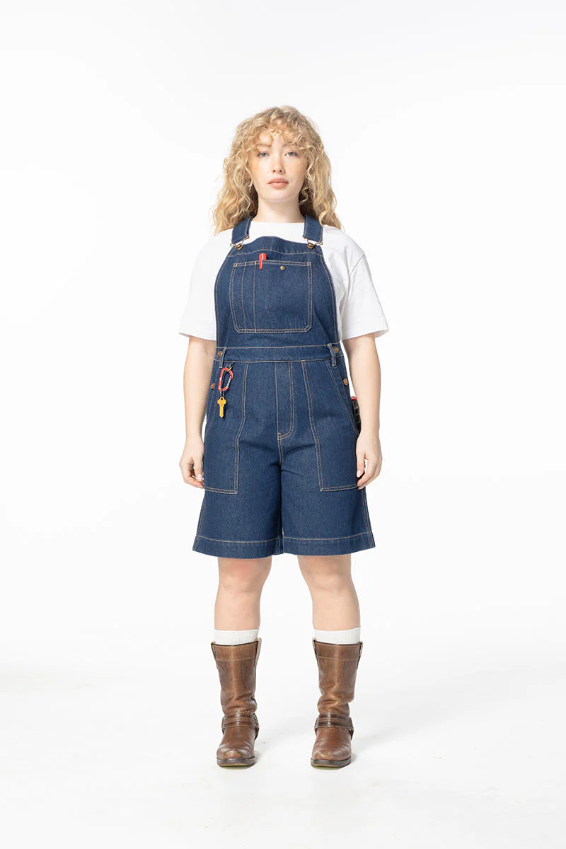 Denim Cropped Brumby Suit - Image 8