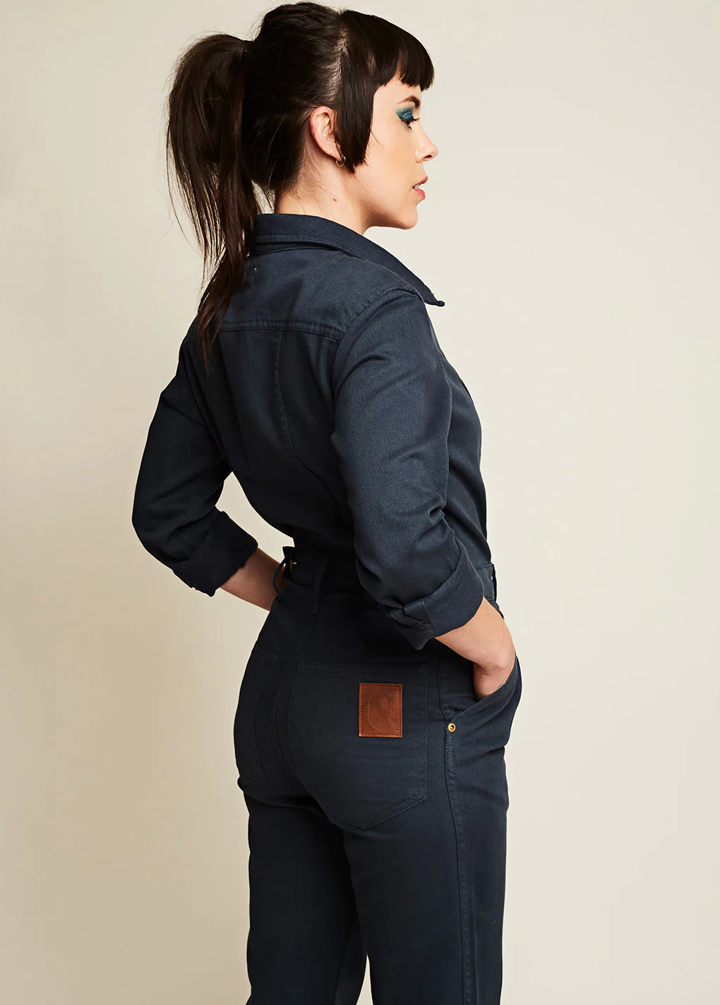Ringer Suit - Long - Green - Image 13