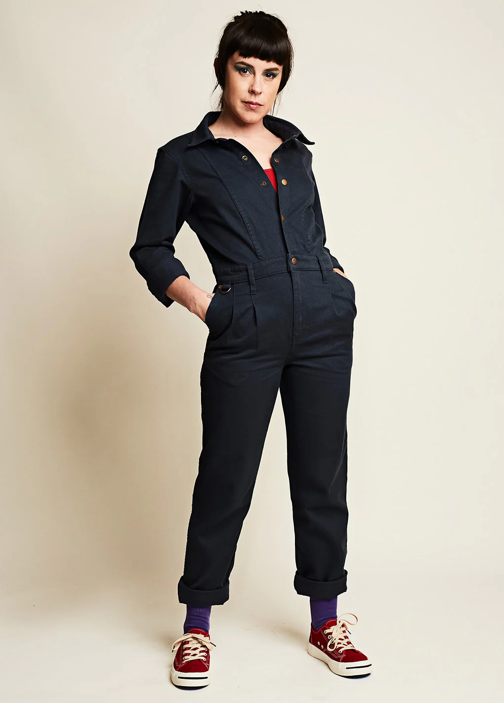 Ringer Suit - Long - Green - Image 8