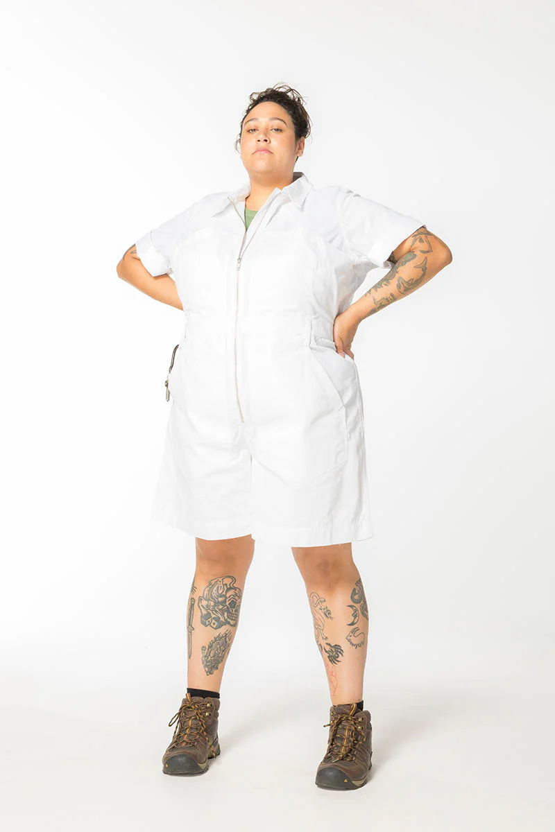 Ripstop 2.0 Cropped Lagoon Suit - Short - White - Image 2