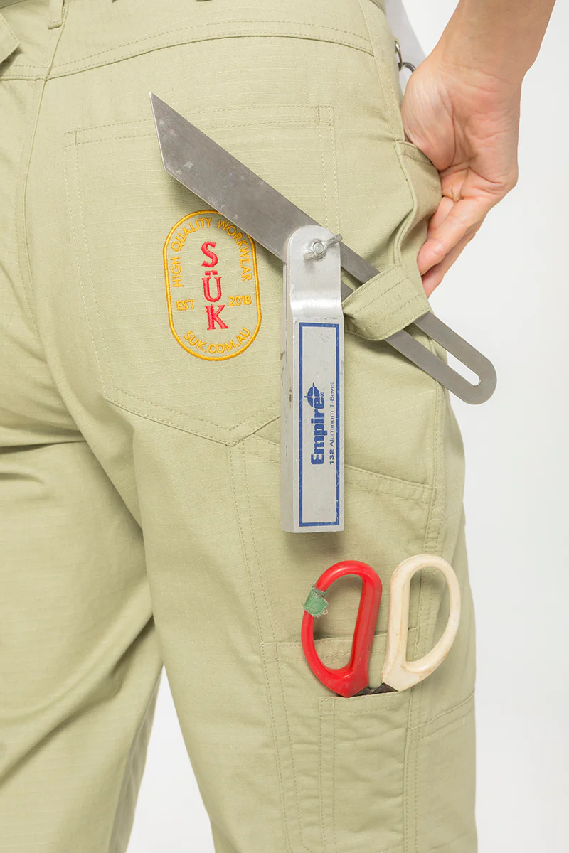 Ripstop 2 Way Work Pants - Khaki - Image 2