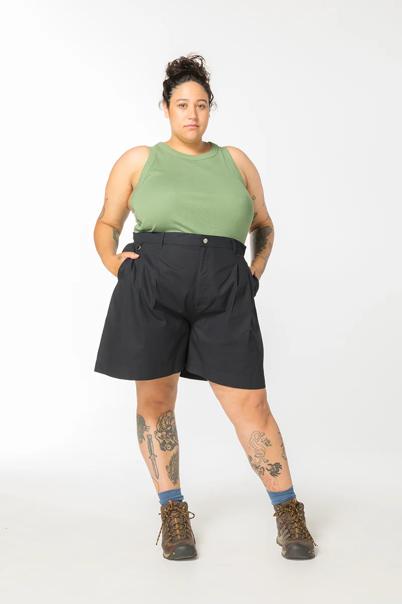 Ripstop Gunnee Shorts - Black - Image 2
