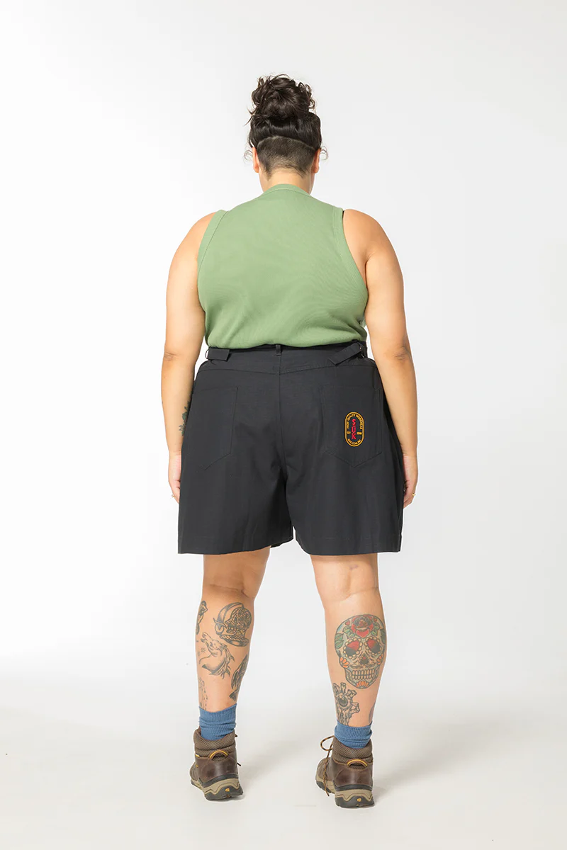 Ripstop Gunnee Shorts - Black - Image 3