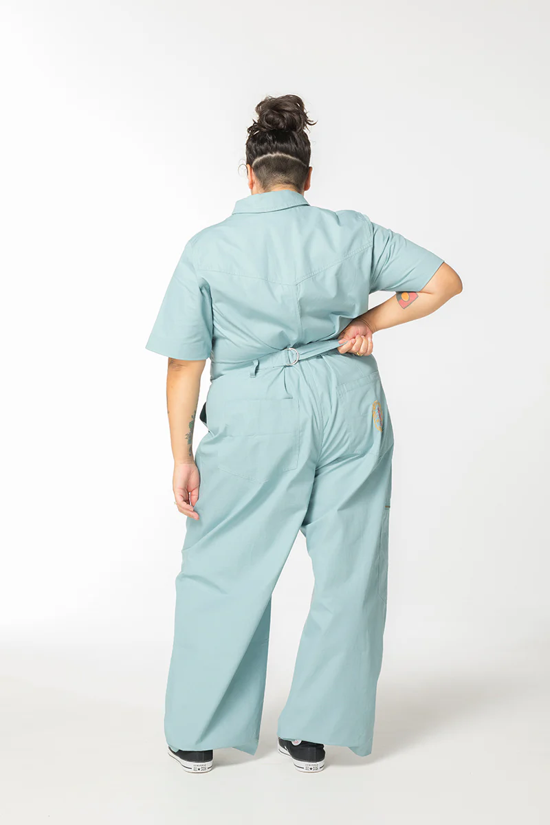 Ripstop Lagoon Suit - Short Body - Cement - Image 3