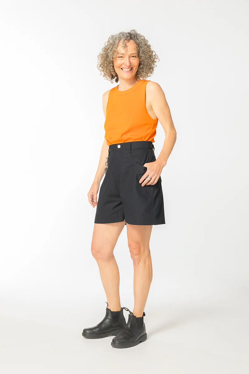 Ripstop Utility Shorts - Black - Image 4