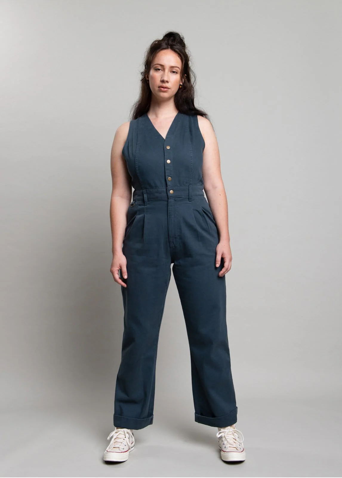 Roper Suit - No Waist Adjusters - Green - Image 2