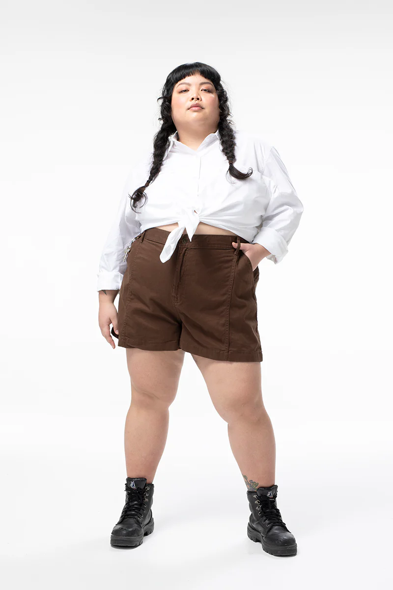 Tinnie Shorts - Umber - Image 4