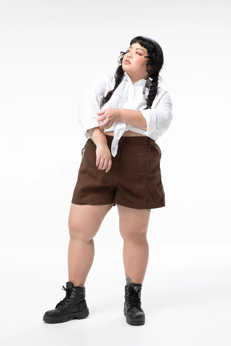 Tinnie Shorts - Umber - Image 5