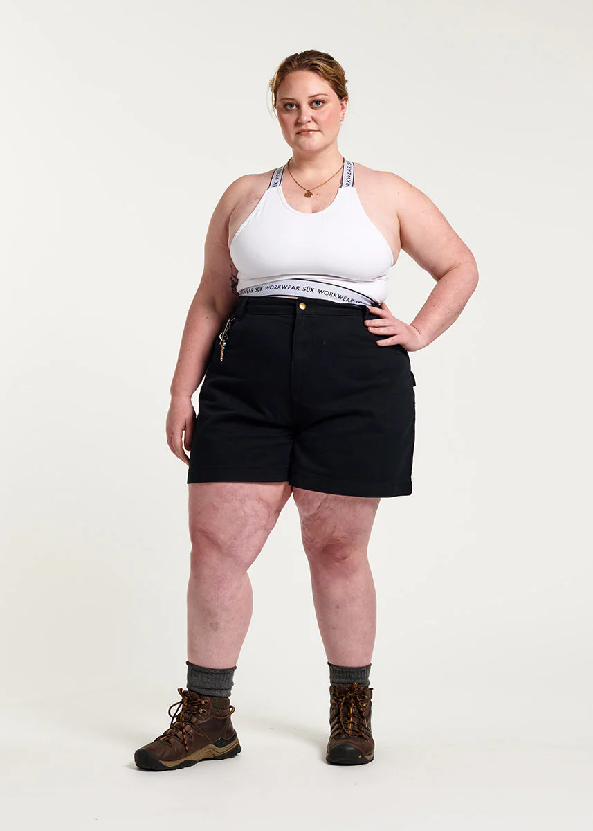 Utility Shorts - Black - Image 3