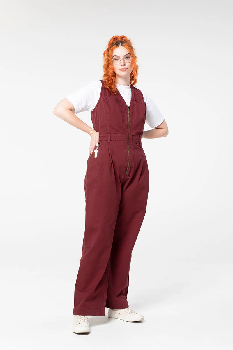 Yard Suit - Long Body - Burgundy - Image 2