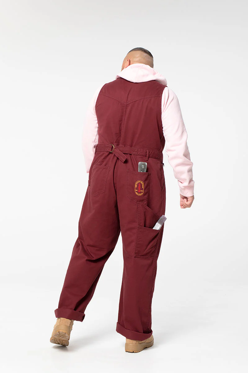 Yard Suit - Long Body - Burgundy - Image 4