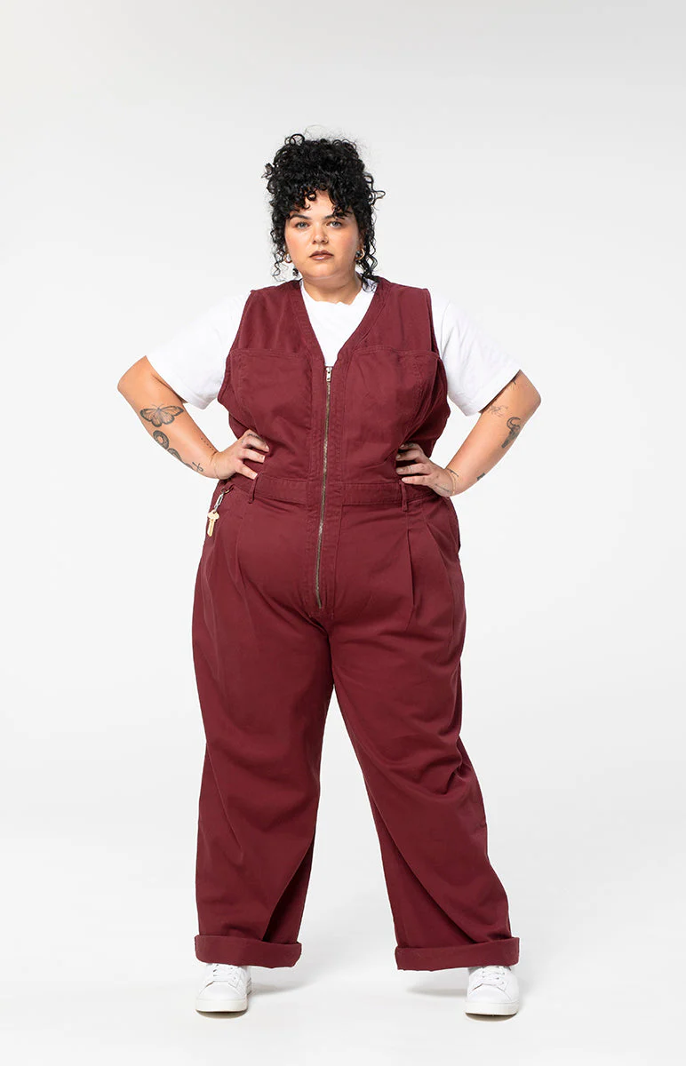 Yard Suit - Long Body - Burgundy - Image 7