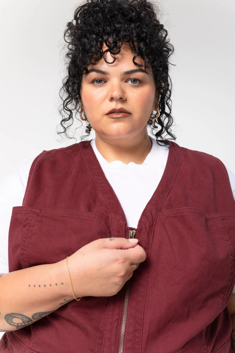 Yard Suit - Short Body - Burgundy - Image 6